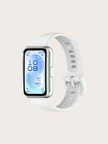 1pc Unisex Plain Quick Release Smartband Silicone Strap Compatible With Huawei Band 11 / 11 Pro - Band 11 / 11 Pro - View 15
