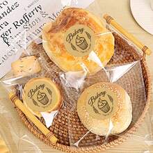 500pcs Handmade Baking Label Stickers Roll (Brown), 1 Inch Round, Suitable For Small Business Baked Goods, Drinks, Gifts, DIY Packaging, Envelopes, Cards, Bouquets, Sealing Labels, PVC Stickers - Handmade Baking Labels - View 6