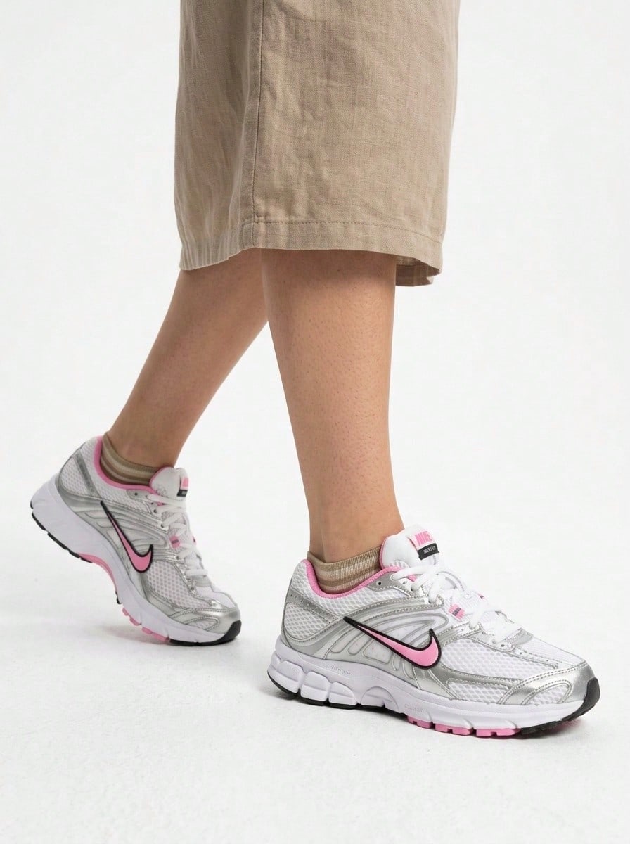 Nike Air Max  2K - Vit/Metallisk silver/Svart/Rosa trollformel - Visa 1