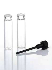 0.5/1/2/3ml 玻璃香水噴霧瓶附工具，可重複使用香水噴霧瓶 - 可填充且可重複使用，適合旅行，旅行必需品，大容量便攜，適合海灘、夏季假期、返校、派對等。空香水瓶，適合旅行、出差、購物、露營、度假等。 - 彩色 - 查看 5