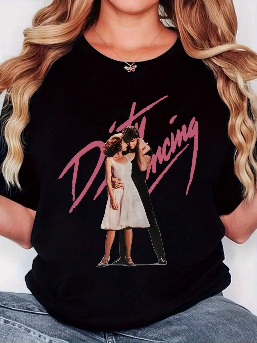 Women T-Shirts - Black - View 1