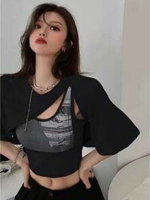 Women Tank Tops & Camis - Black - View 5