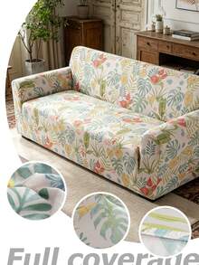 1 bộ bọc ghế sofa co giãn họa tiết hình học, chất liệu polyester hiện đại, có thể giặt máy, phù hợp cho mọi mùa. - Nhiều màu - Xem 5