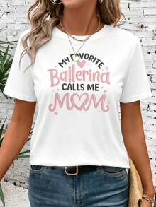 Dam-T-shirts - Vitt - Visa 1