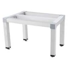 Garvee - Estante para repostería 24 x 14 pulgadas 8 pulgadas sobre el nivel del piso estante de aluminio de 1500 libras estante bajo para piso utilizado para almacenamiento en cocinas - Plateado - Ver 9