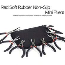 1 Set Of 8pcs Multi-Functional Mini Pliers, Forged High Carbon Steel With Plastic Handles, Suitable For Jewelry DIY, Craft Making, Small Precision Crafts, Accurate Tool Kit - Multicolor - View 6