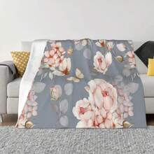 Floral Pattern Spring Summer An Ultra-Soft Micro Fleece Blanket - 1 - View 1