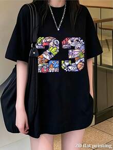 Women T-Shirts - Black - View 6