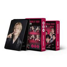 55pcs/Box WORLDTOUR ARIRANG K-POP Fan Merchandise, SKZ Limited Edition Fan Goods, Collectible Photo Cards, Stickers, Holiday Gifts - Multicolor - View 9