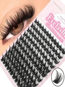 10 Cặp Mi Giả - Không gây dị ứng, độ cong D 0.07mm, kiểu dáng tự nhiên hỗn hợp 9-16mm, nối mi từng sợi 3D dày dặn. - Xem 1