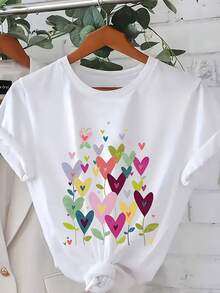 Women T-Shirts - White - View 6