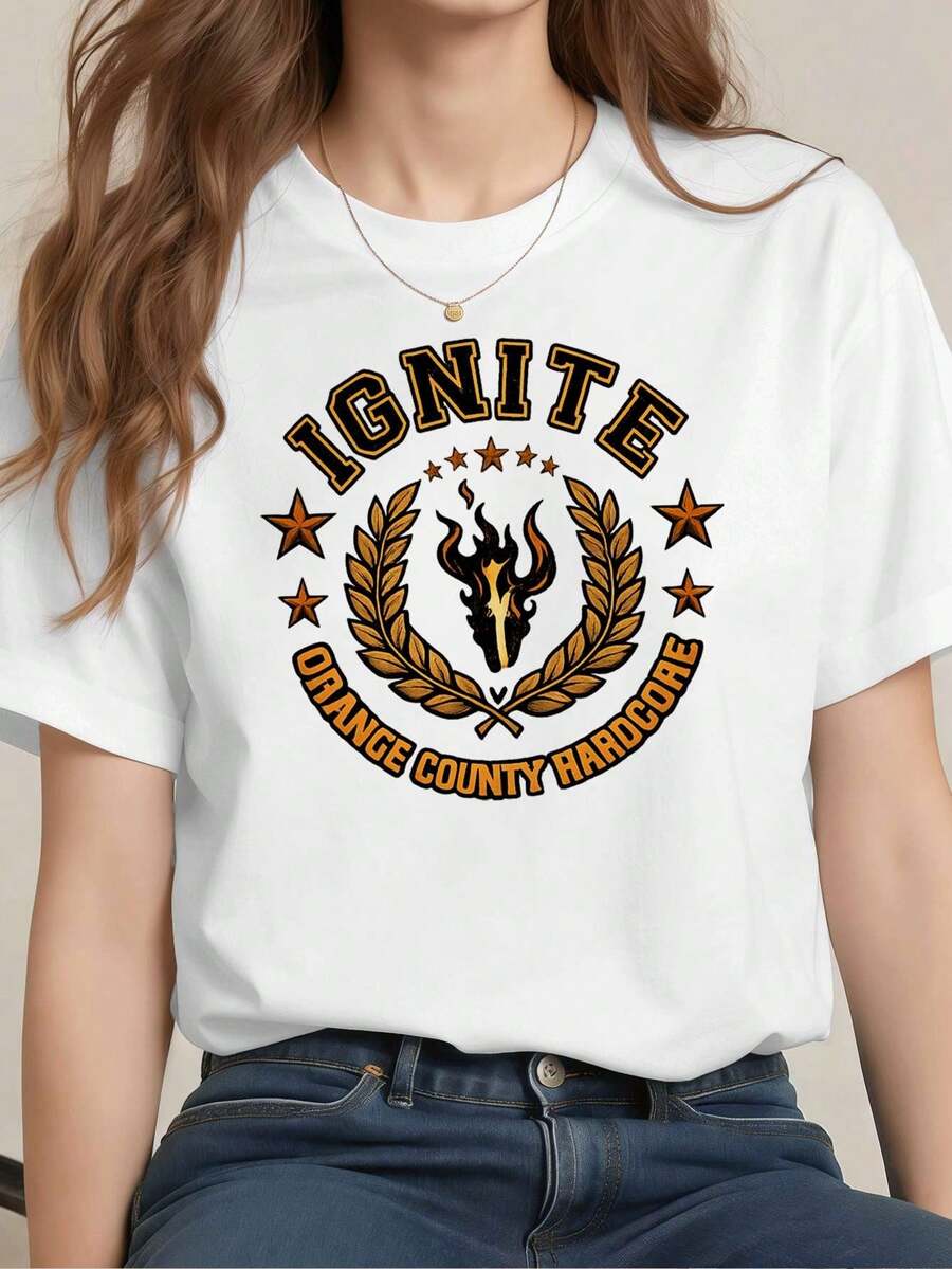 Women T-Shirts - White - View 1