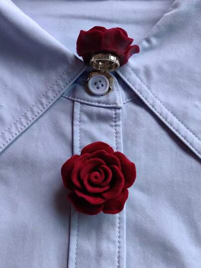 1/2 chiếc khuy trang trí hình học hoa văn trang nhã, khuy cài áo sơ mi dạng kẹp, khuy măng sét đính pha lê thời trang, thích hợp để trang trí veston và váy cưới.