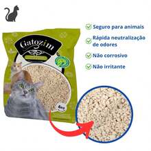 Cat Litter 4kg - Gatozim 100% Natural Cat Litter - Bag - kg - View 6