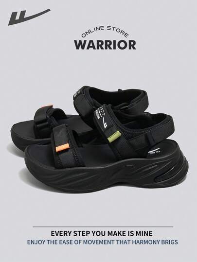 Warrior Summer Damsportsandaler är bekväma, mjuka sulor, moderiktiga, mångsidiga, diskreta, avslappnade, utomhusresor, pendling, sandaler för flera tillfällen på stranden.