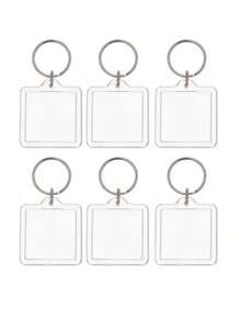Personalized Photo Keychain Customize Family Photos Personal ID Photos And Pet Photos Creative Photo Keychain Compact And Portable Easy To Carry Birthday Gift For Family And Friends - Multicolor - View 13