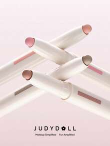 Delineador de labios mate suave JUDYDOLL, versátil para delinear los labios, contornear, rubor, lápiz labial mate - Base de tono cálido W01 - Ver 10