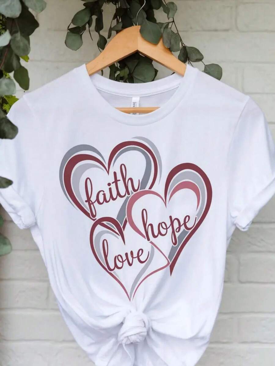 Tamaño más - Tamaño más - Camiseta de gran tamaño - Camiseta gráfica juguetona de las mujeres - Top de cuello redondo de manga corta relajada, lavable en máquina para comodidad durante todo el año, uso diario; Ajuste relajado; Impresión de larga duración, ideal para regalos de vacaciones