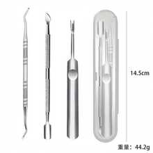 7件套修脚工具套装，包括去茧器、双头指甲清洁器、足锉、去角质工具。老茧护理工具，银色老茧推剪，带厚实凹柄的修甲工具，配有便携收纳盒。足部和手部护理工具，个人护理和清洁用品。 - 多色 - 查看 13