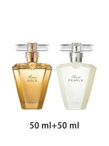 Avon [Gói] Nước hoa Rare Gold Eau de Parfum 50ml + Ngọc trai giả Eau de Parfum 50ml - Hiếm - Xem 2