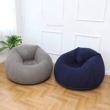 Kursi Santai Lipat, Sofa Bean Bag Bulat Modern dengan Bantalan Tebal, Sofa Tunggal Portabel Aneka Warna, Cocok untuk Rumah, Teras, Taman, dan Bersantai Saat Berkemah - Gaya kasual - View 3