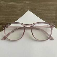 1 Pair Fashion Casual Versatile Full-Frame Square Clear Lens Glasses - Multicolor - View 21