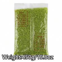 1 Túi hạt cườm thủy tinh tráng bạc 2/3mm, hạt cườm thủy tinh dùng cho thêu chữ thập, làm vòng tay, vòng cổ, bông tai thủ công. - Ngọc trai hỗn hợp - Xem 25
