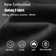 100% Cotton John Pork Tung Sahur Calling Brainrot Meme Gift For Women Men T-Shirt Women Men Golf Gift T-Shirt For Men And Women - màu đen - Xem 6