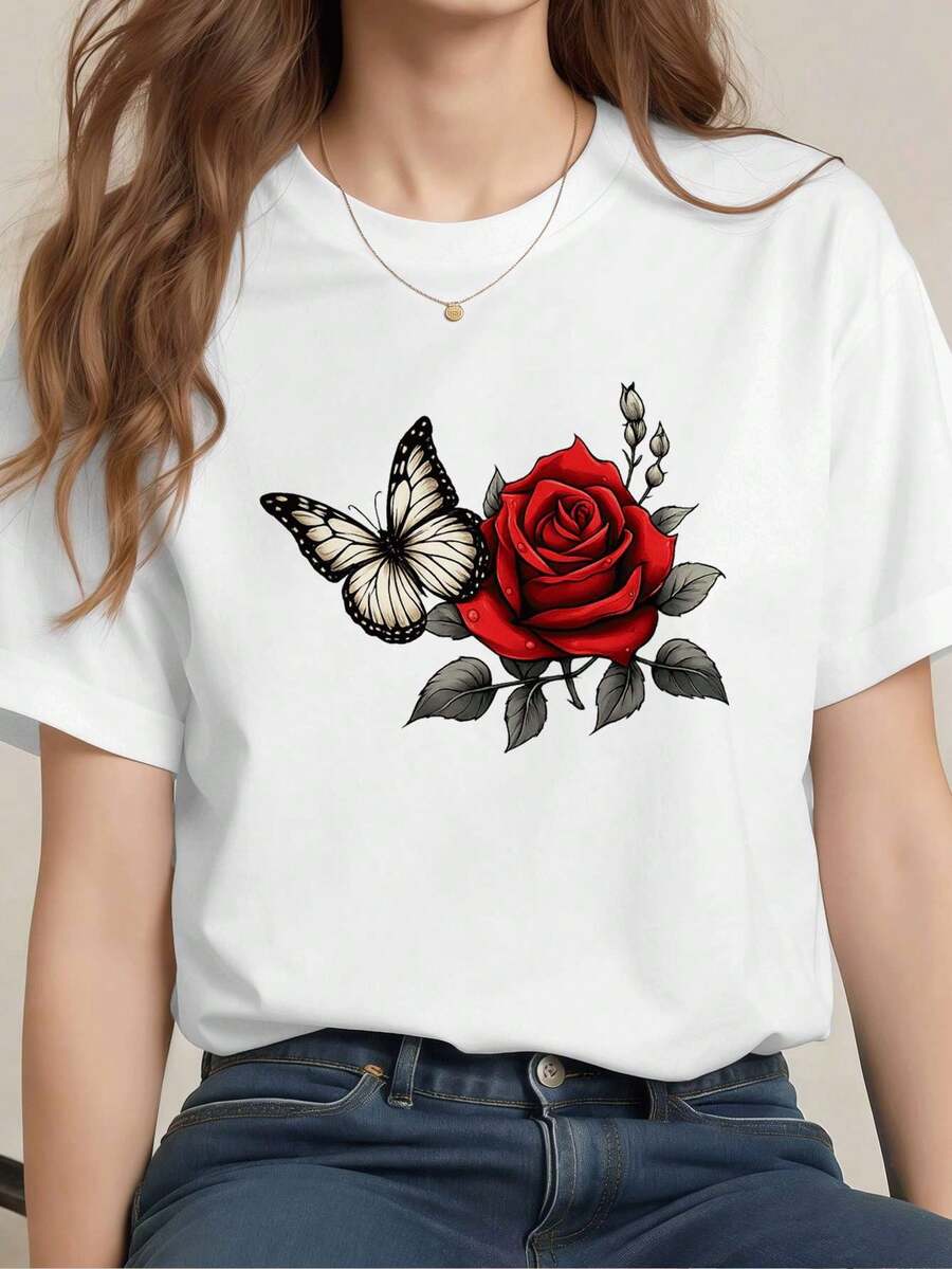 Women T-Shirts - White - View 1