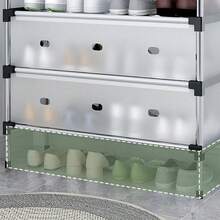 7 Tier Cabinet Storage Organiser Shoe Rack Stand Holder W/ Dust-Proof Cover - VJN0401-7 - View 5