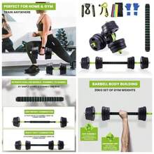 Strength Training Standard Weight Bench - Black/Green - View 7