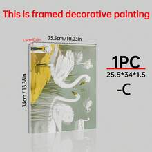 1/9pcs Vintage Dark Academia Canvas Wall Art Posters For Room Home Decor Room Decor Aesthetic Room Decoration Stuff,Optional Frame Room Decor Wall Decor Floral Still Life & Swan Oil Painting Prints, Moody Botanical Gallery Decor For Living Room - Multicolor - View 54