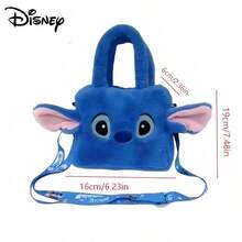 1pc Disney Stitch Backpack, Stitch Backpack, 16cm * 19cm, For Daily Commuting, Campus Commuting, Short Trips, Theme Park Check-In, - A - View 5