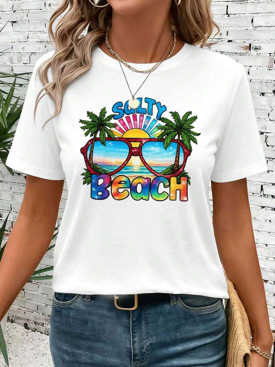 Women T-Shirts - White - View 1