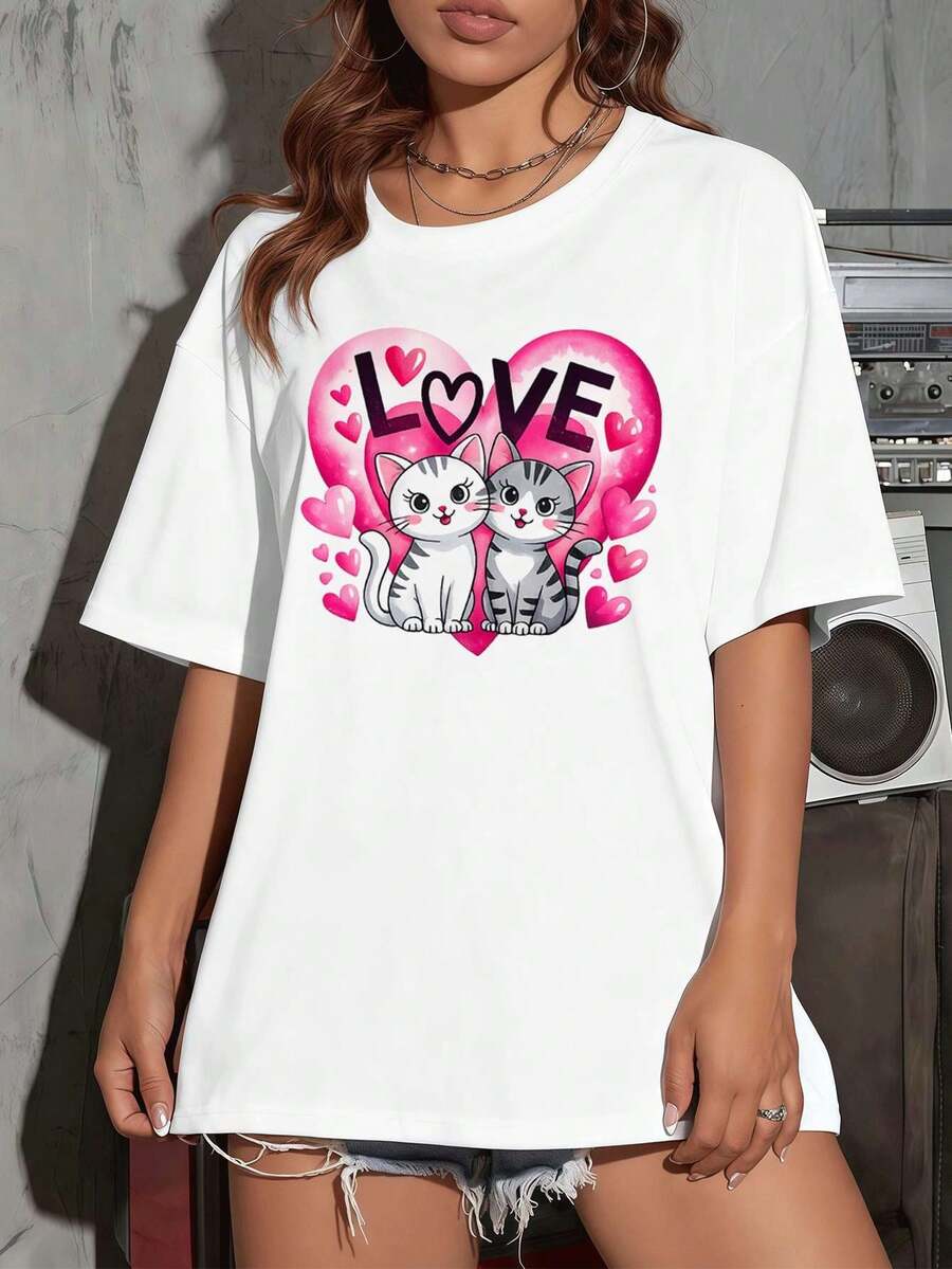 Women T-Shirts - White - View 1