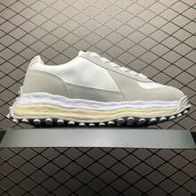 MMY Maison Minara Yasuhiro 2025 New Classic Non-Slip Lightweight Low-Top Shoes, Campus Skate Shoes, Unisex Retro Minimalist Comfortable Casual Low-Top Canvas Shoes, White Pleated Style - White - View 3
