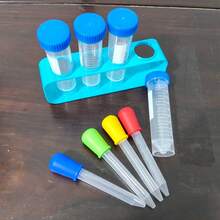OBOVAY 4pcs/8pcs Mini Measuring Cup Learning Set - Color Coded Graduated Cups - Colorful Dropper Set - Cultivate Science Skills Through Precise Measurement And Engaging Sensory Learning Experience - Ideal For Early Education Development And Chemistry Exploration, School Supplies, Back To School Essential - Multicolor - View 20