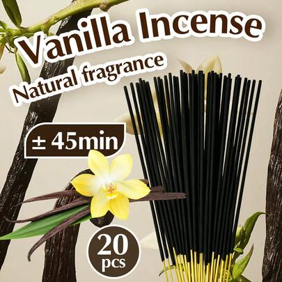 20pcs Natural Incense Sticks, Aromatherapy, Sleep Aid, Bedroom Fragrance, Relaxation, 9 Scents, Suitable For Bedroom, Study, Meditation, Yoga, Afternoon Tea, Home Fragrance Therapy