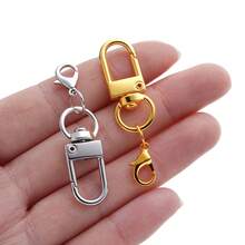 10Pcs Alloy Snap Lobster Clasp Hooks With Lobster Clasps Connectors Findings For DIY Key Chain Bags Pendants Supplies - Lobster Clasp - View 4