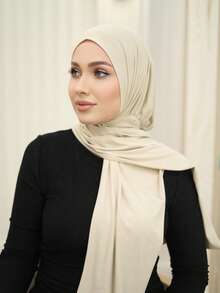 1pc Ready-To-Wear Instant Hijab Made By Soft, Breathable, And Anti-Pilling Fabric For . Suitable For Year-Round Use And Daily Wear By S.,Accessories,Beach Towel - Rrady-to-wear Hijab - View 15