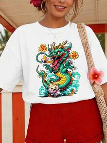 Women T-Shirts - White - View 1