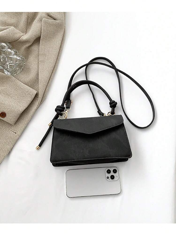 2026 New Arrival Small Crossbody Bag For Women, Versatile Ins Style Shoulder Bag, Minimalist Chic Handbag - Black - View 10