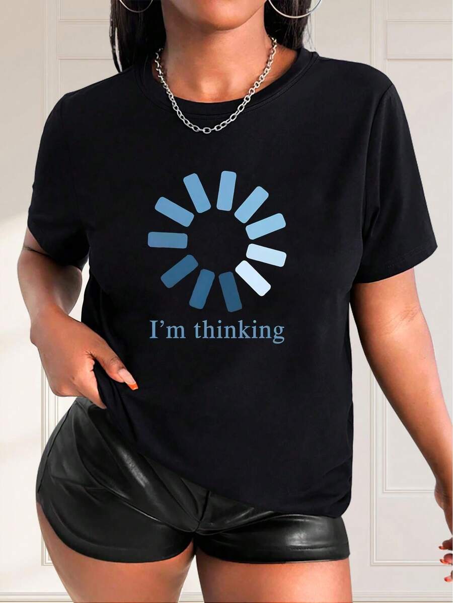 Women T-Shirts - Black - View 1