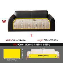 1 Đệm ghế sofa cao cấp, chất liệu chenille, thiết kế chống trượt, sử dụng được cả bốn mùa, có thể giặt máy, thân thiện với thú cưng và chống bám bẩn, phù hợp với sofa ghép mô-đun 1-4 chỗ ngồi. - Lạc đà - Xem 12