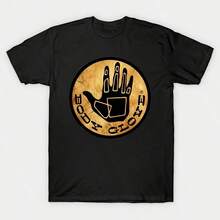 Women's Plus Size Casual T Shirt For Body Glove 90s Vintage Graphic Fashion Printed Short Sleeved Spring/Summer/Fall T-Shirt Tee Round Neck Comfortable Top Suitable For Daily Wear Vacation Outdoor Clothing - 黑色 - 查看 1