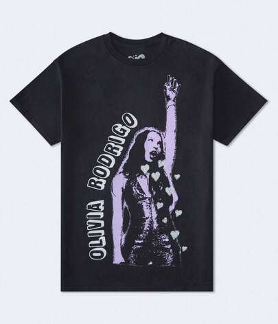 Olivia Rodrigos Album Promo T Shirt Cheap Clothes Summer Shirt  Machine Washable Casual Everyday Top Leisure Clothing, Urban Style, Easy Care, Breathable Material