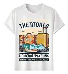T-Shirts Travel Around The World - White - View 6