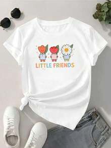 Women T-Shirts - White - View 2