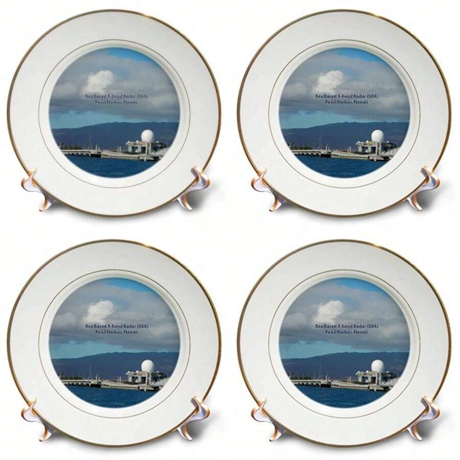 Commemorative Plate - White - View 1