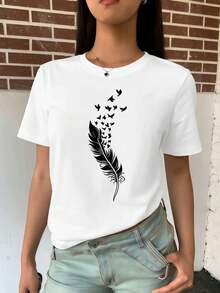 Women T-Shirts - White - View 2